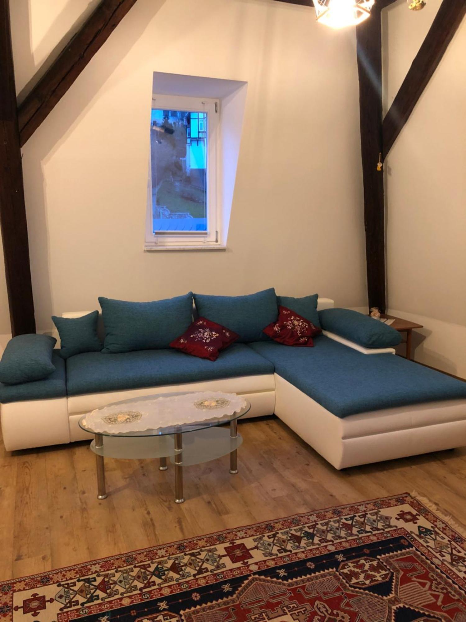Marktresidenz Eisenach- Stilvolle Maisonette Mit 3 Zimmern Und 2 Baedern Luaran gambar
